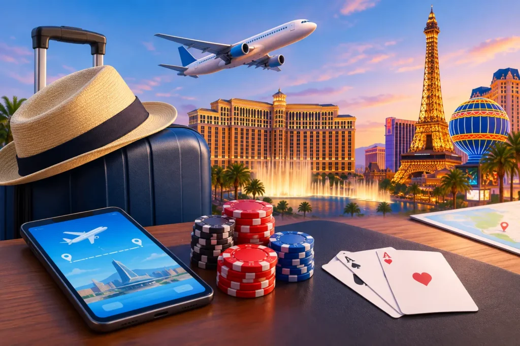 Flights for the WSOP in Vegas: Book Smart