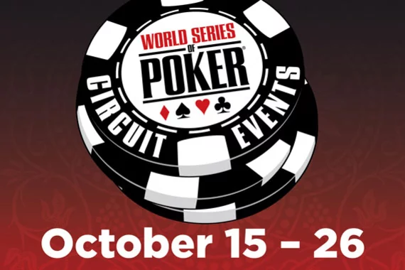 WSOP Circuit at Turning Stone — October 15–26, 2026
